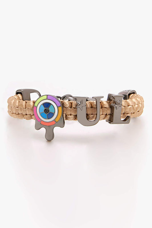 Love Links Enamelled Initial Bracelet 