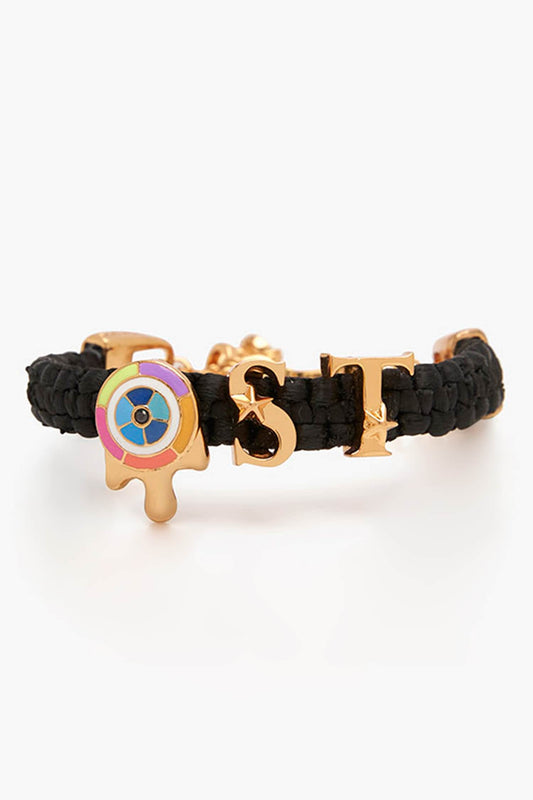 Love Links Enamelled Evil Eye Bracelet 