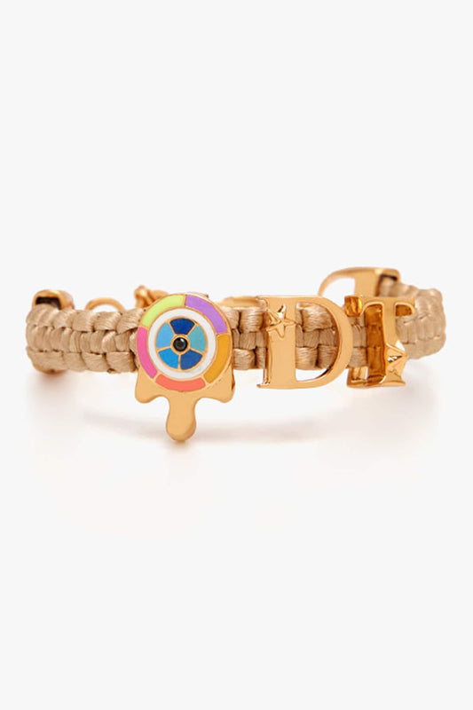 Love Links Initial & Evil Eye Bracelet 