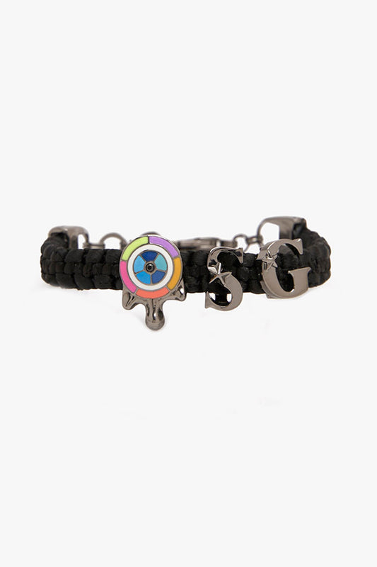 Love Links Evil Eye & Initial Bracelet 