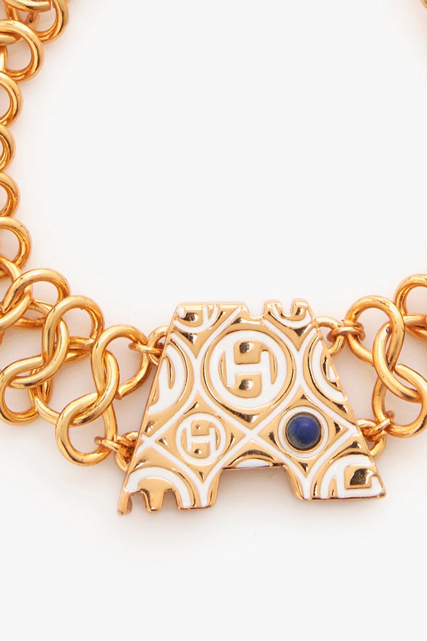 OH Dopamine Initial Enamelled Bond Bracelet 