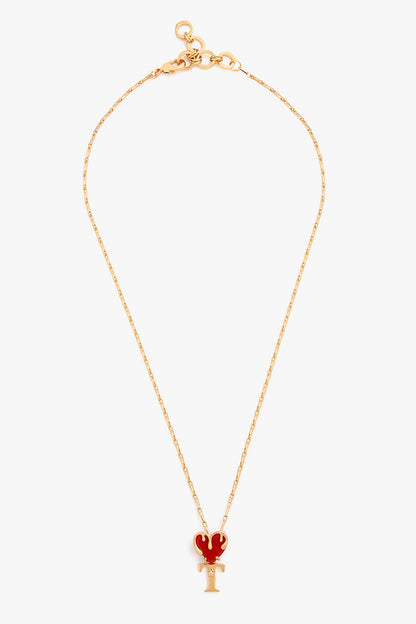 Bisou Love Links Initial Pendant Necklace 