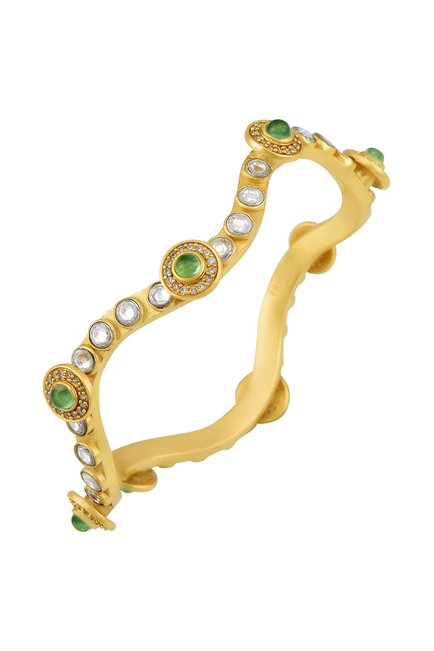 Aarvi Pearl Embellished Bangle 