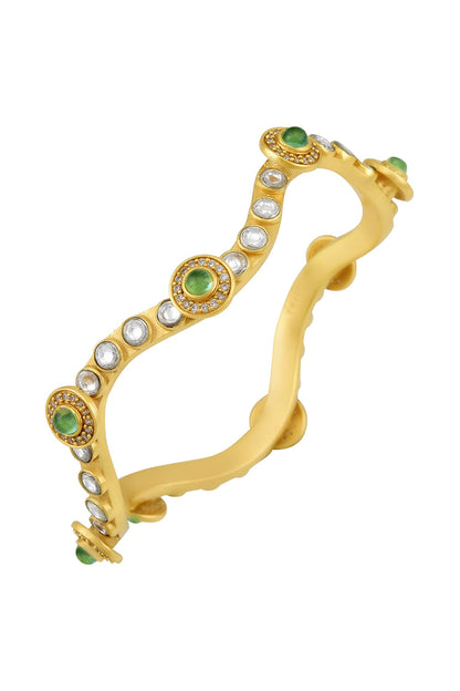 Aarvi Pearl Embellished Bangle 
