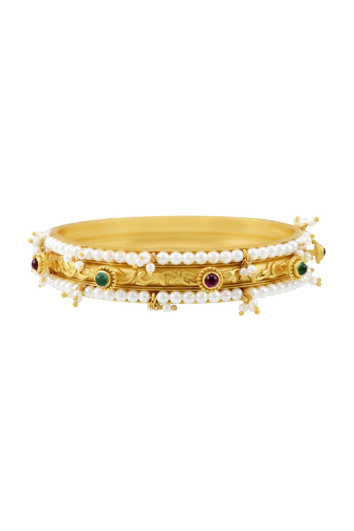 Srinidhi Pearl Embellished Kada 