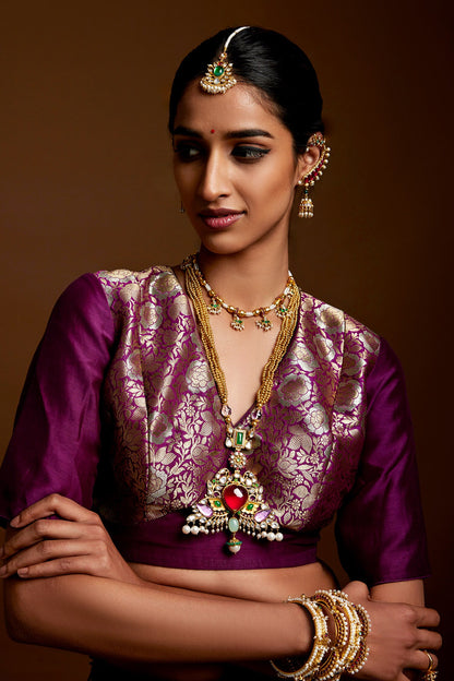 Srinidhi Pearl Embellished Kada 