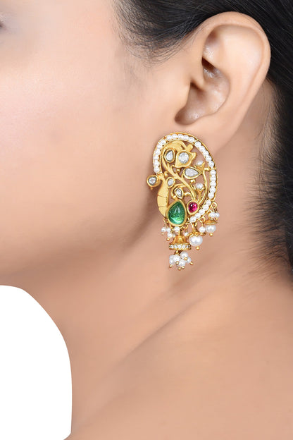 Krutika Embellished Stud Earrings 