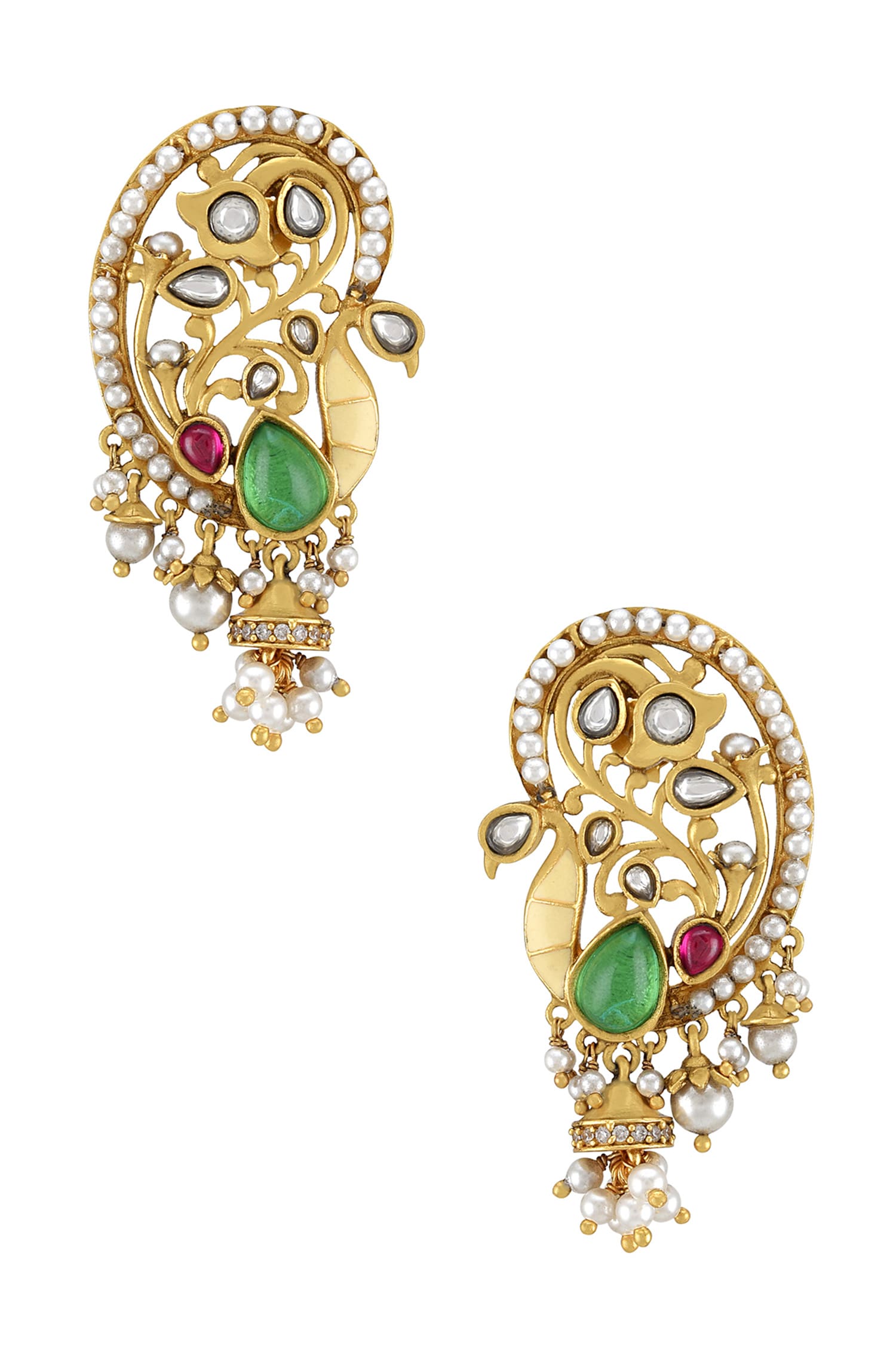 Krutika Embellished Stud Earrings 