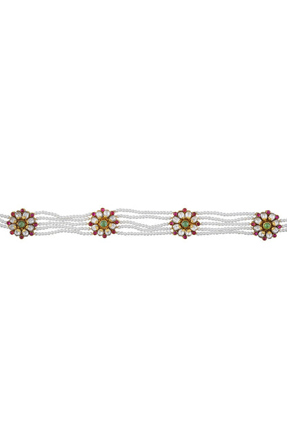 Lipika Embellished Floral Sheeshphool 