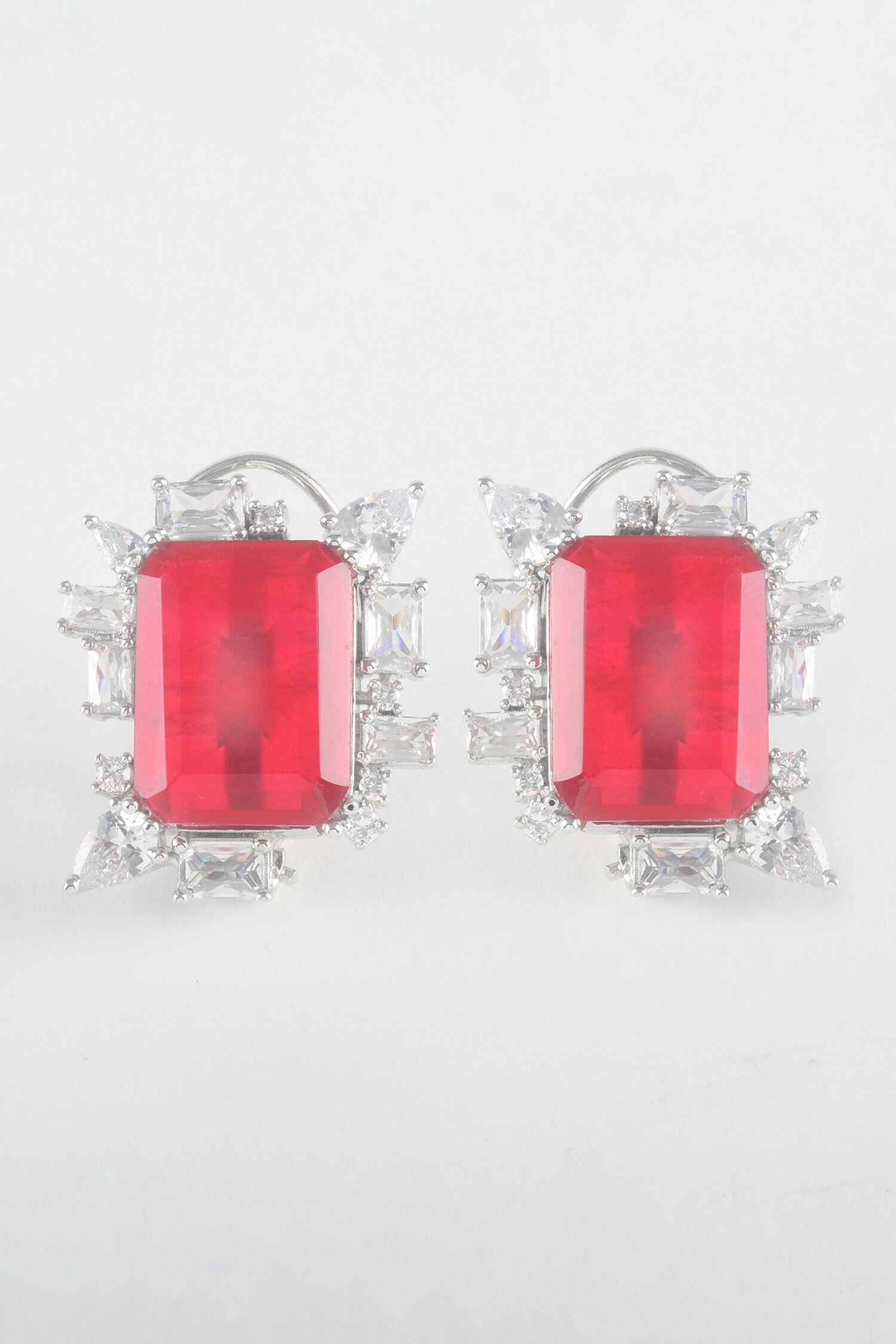 Ruby Royal Highness Stud Earrings 