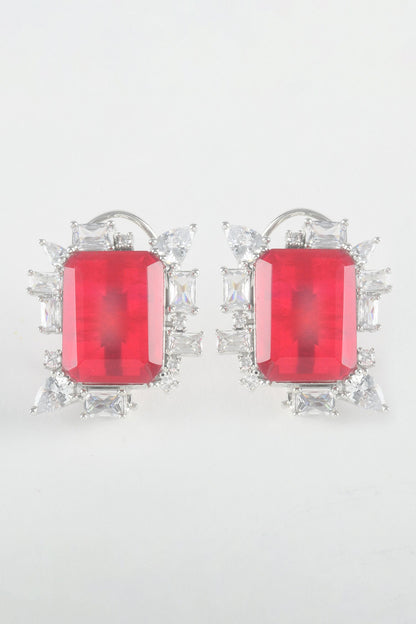 Ruby Royal Highness Stud Earrings 