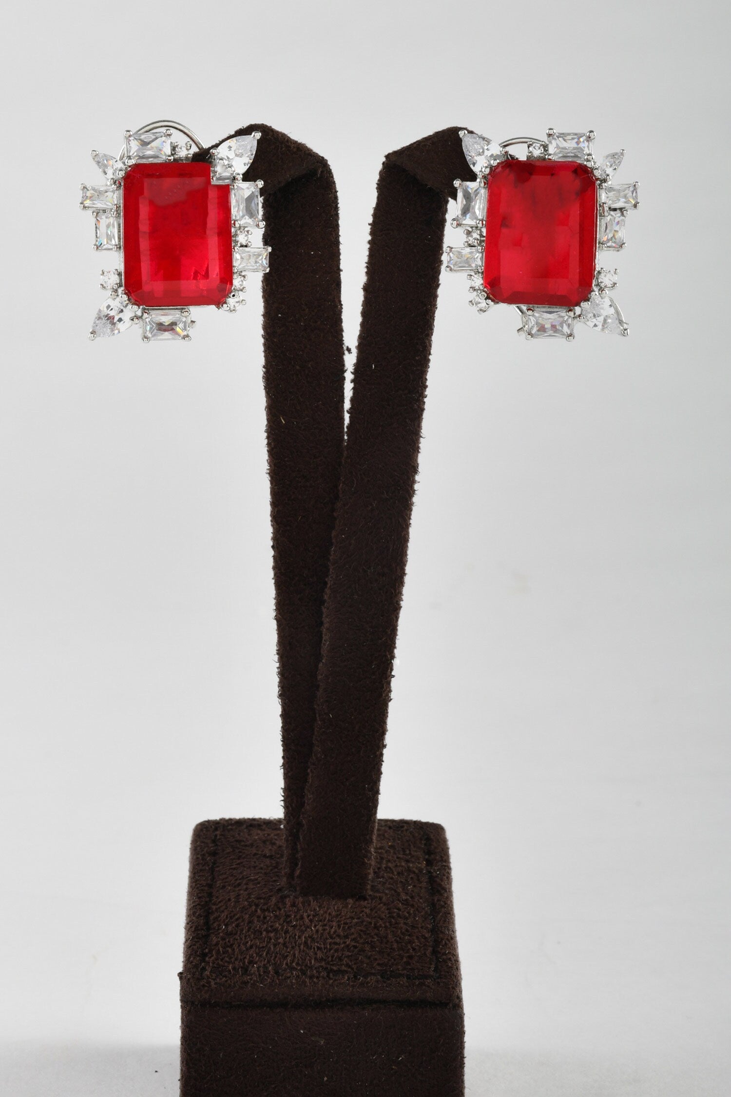 Ruby Royal Highness Stud Earrings 