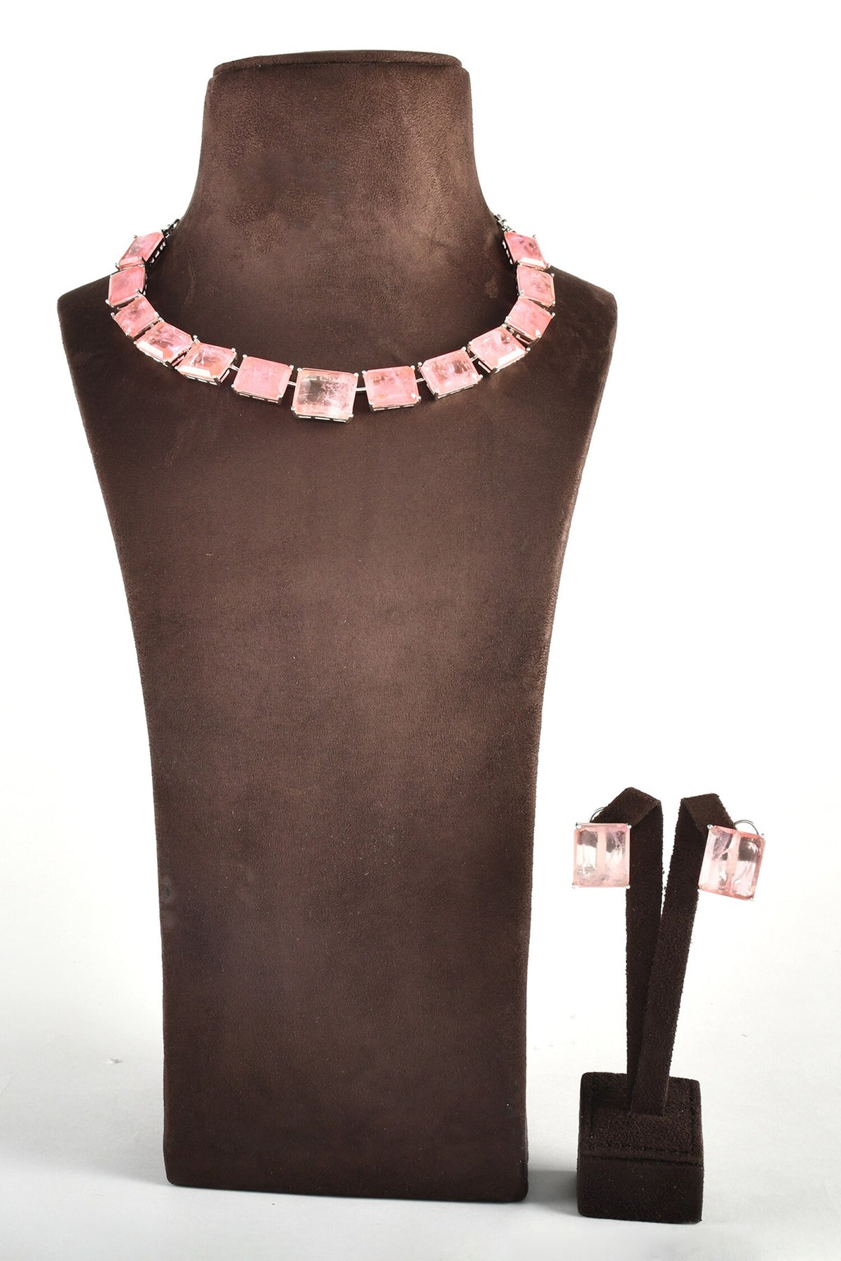 Magnificent Stone Studded Necklace Set 
