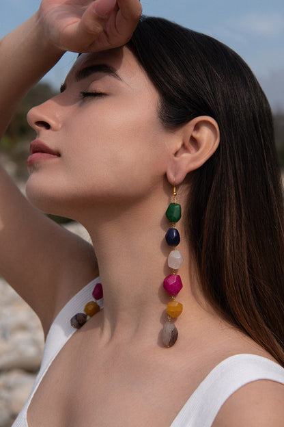 Stone Embellished Danglers 