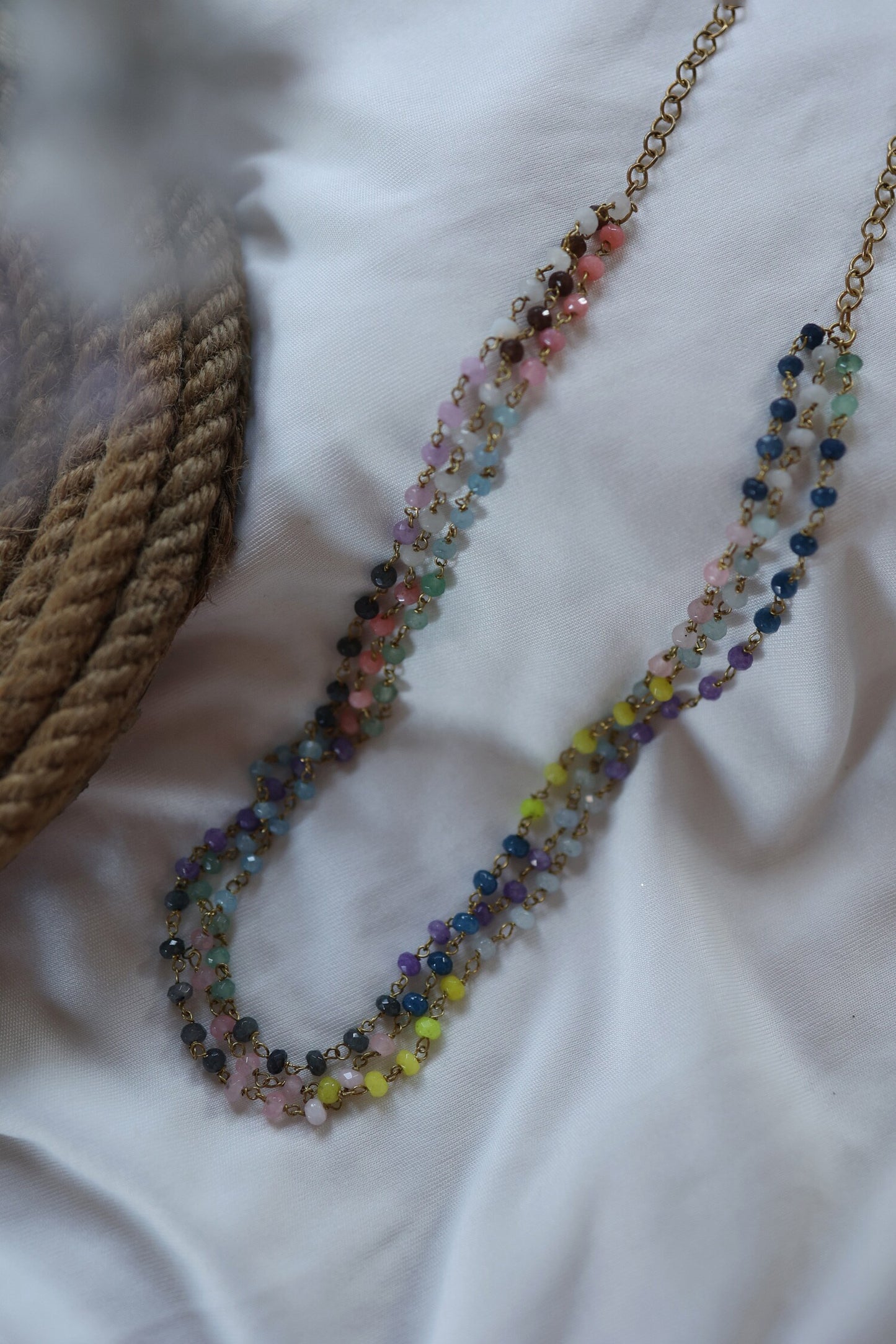 Layered Onyx Necklace 