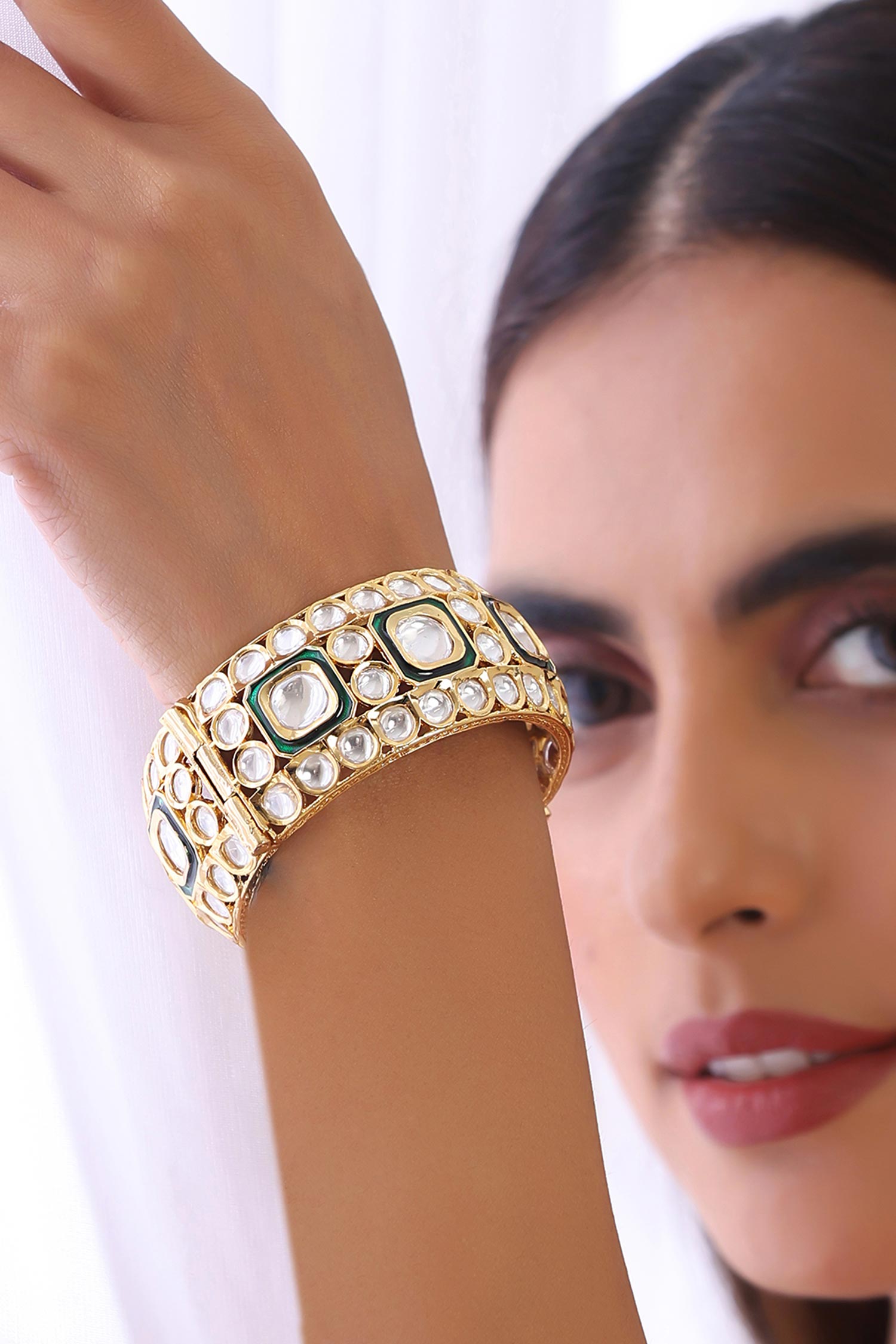 Handmade Polki Kada 