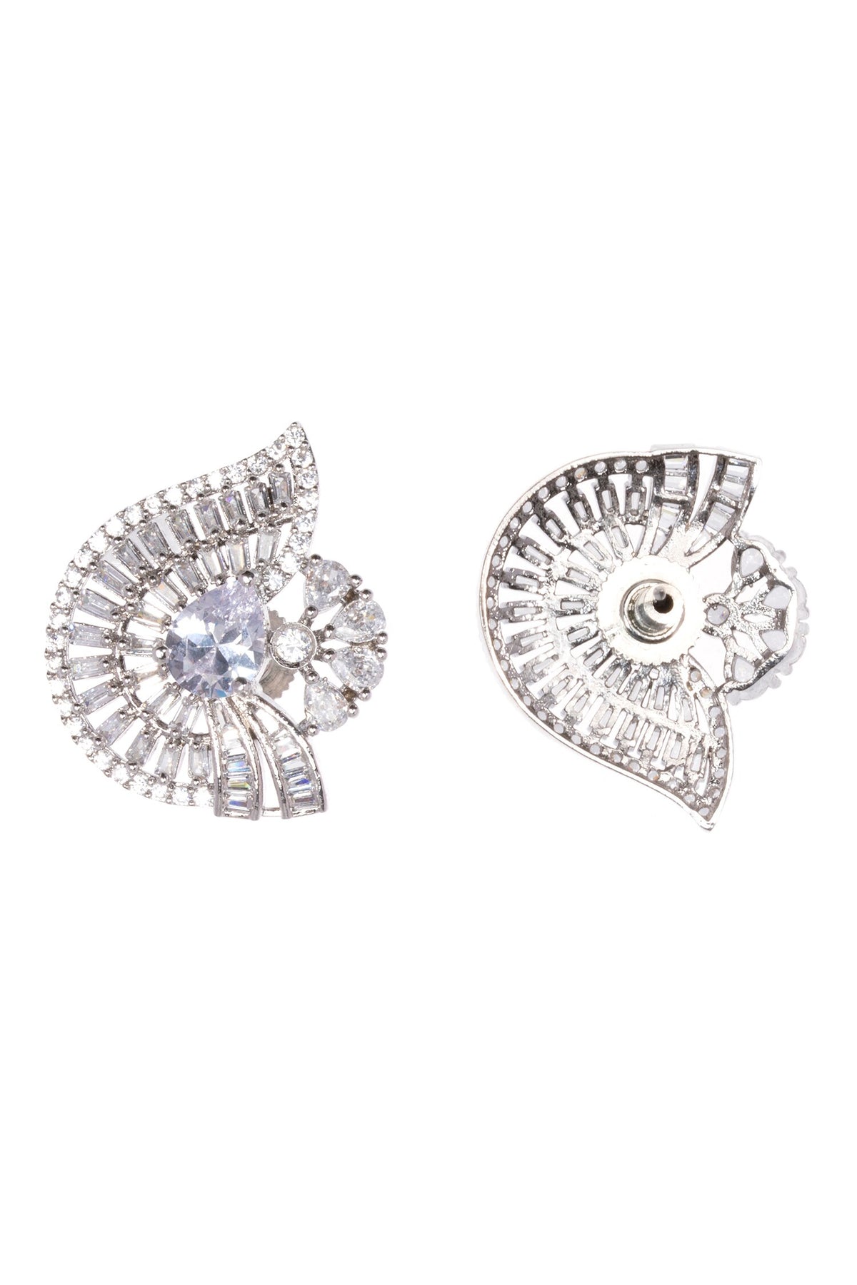 Eargsmic Solitude Faux Diamond Studs 