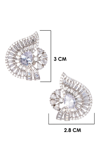 Eargsmic Solitude Faux Diamond Studs 