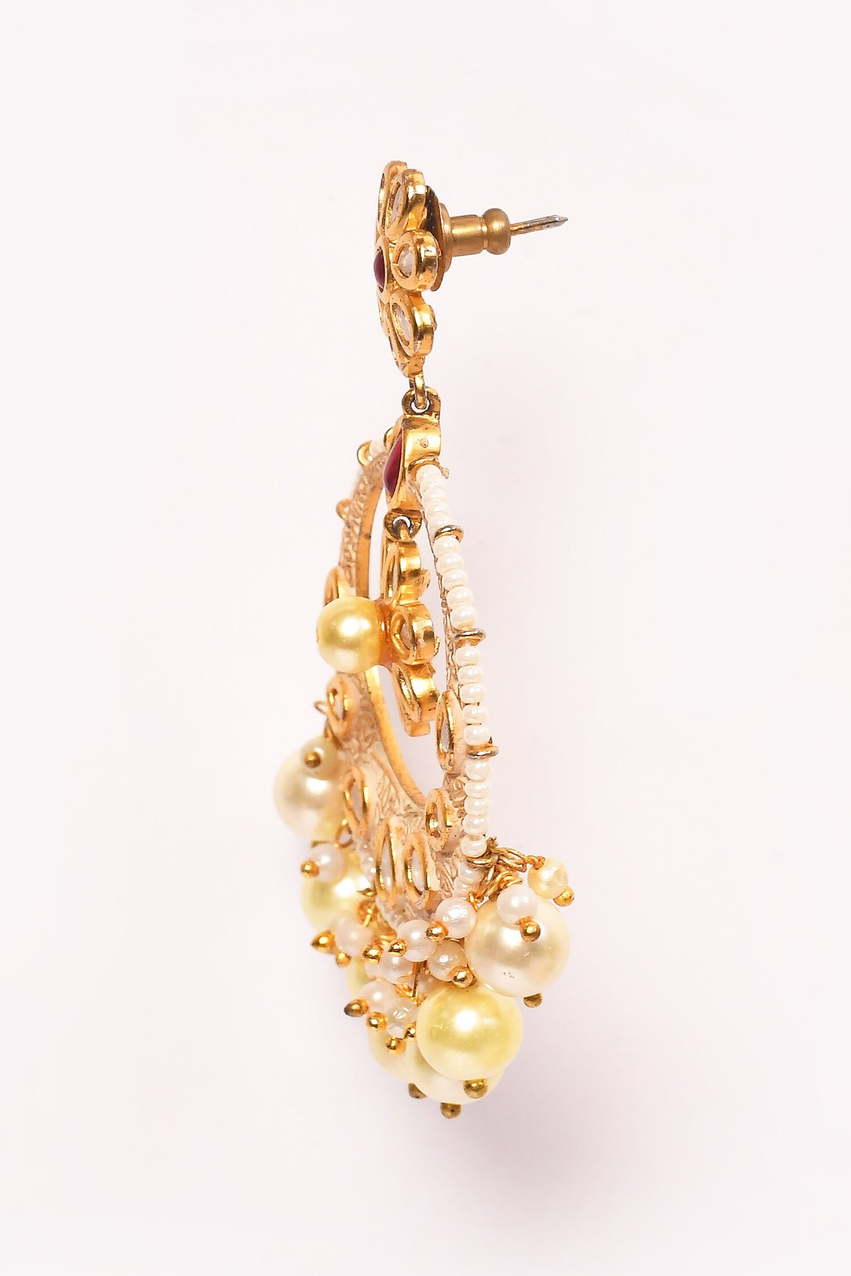 Floral Shaped Cutwork Chandbalis 