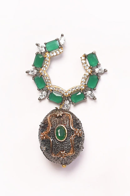 American Diamond Embellished Earrings 