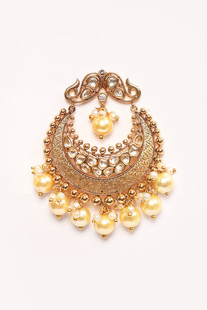 Kundan Studded Chandbalis 