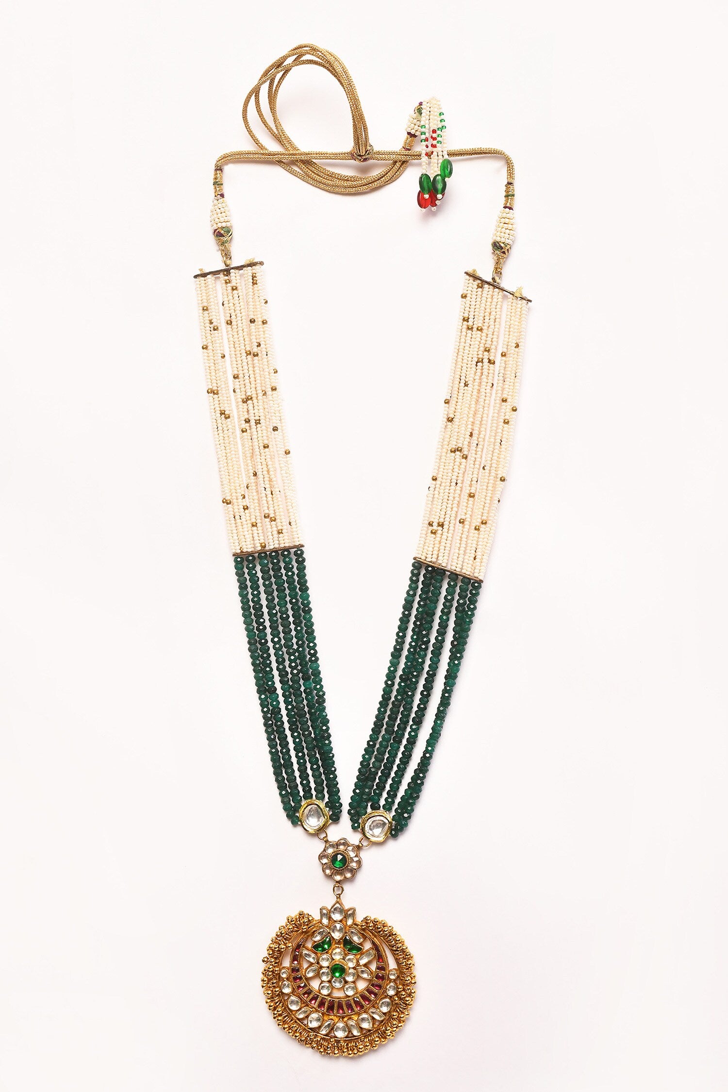 Ruby & Kundan Pendant Necklace 