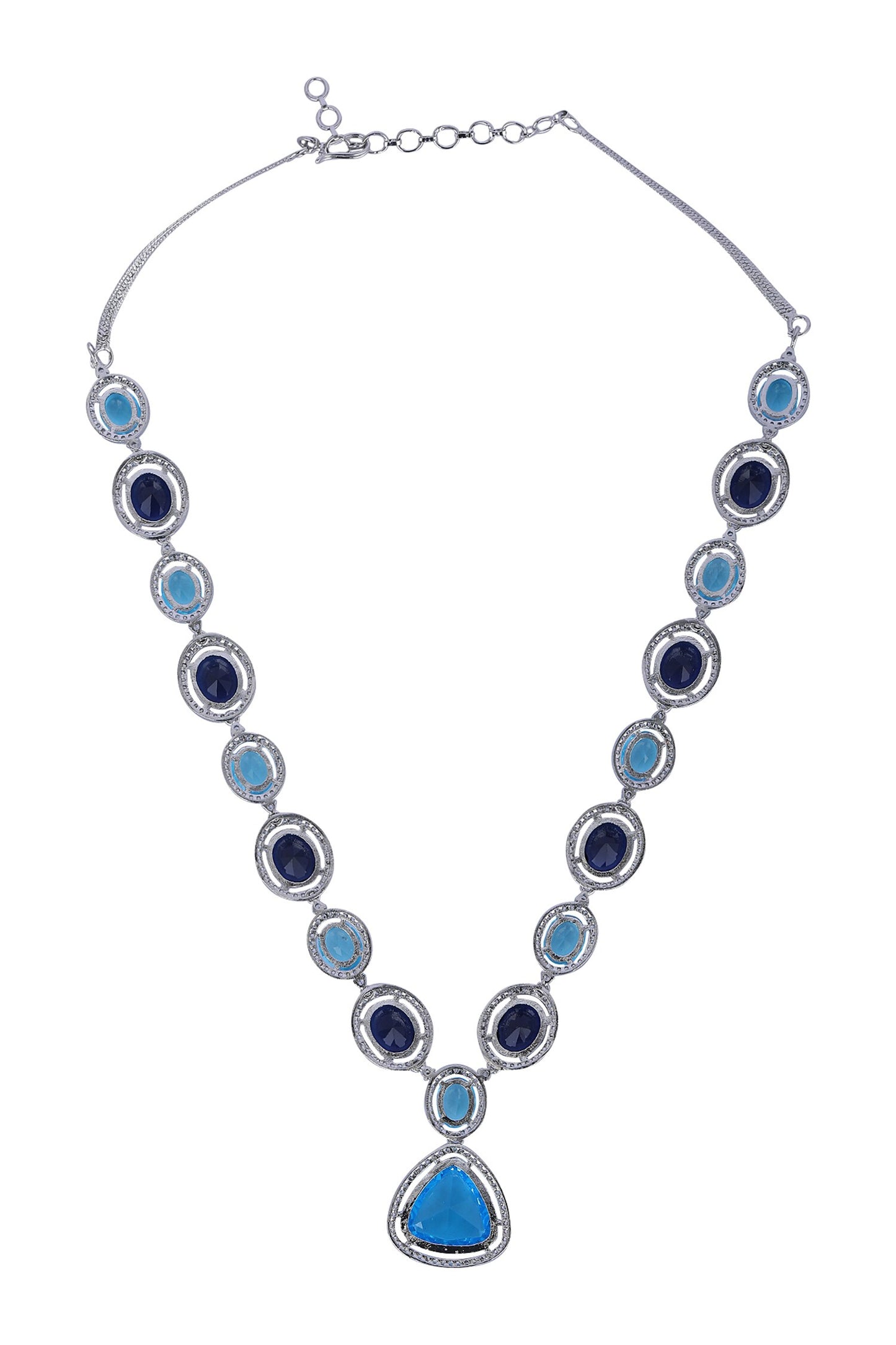 Embellished Pendant Necklace Set 