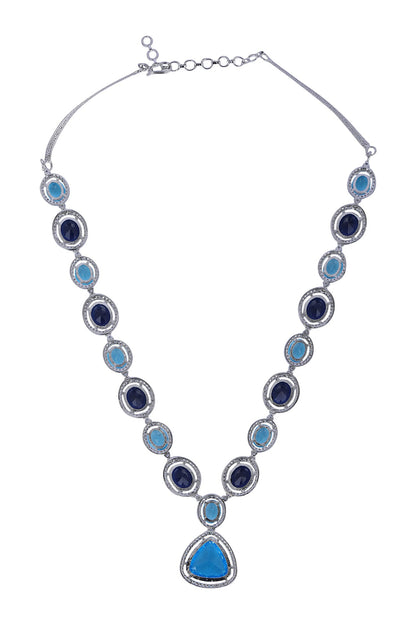 Embellished Pendant Necklace Set 