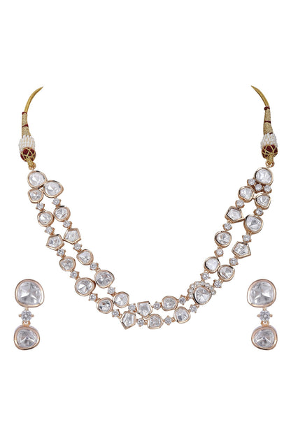 Embellished Layered Necklace Set 