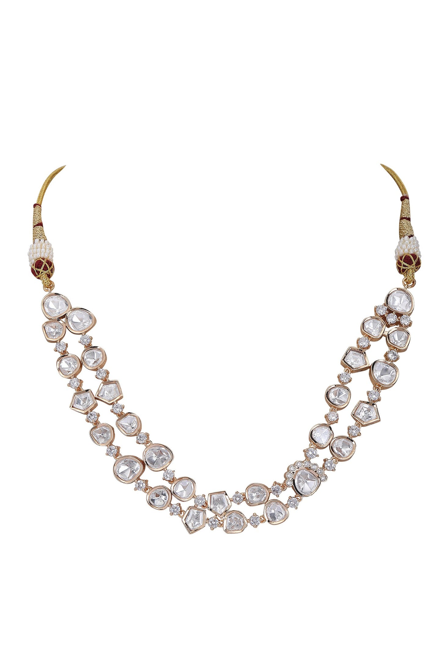 Embellished Layered Necklace Set 