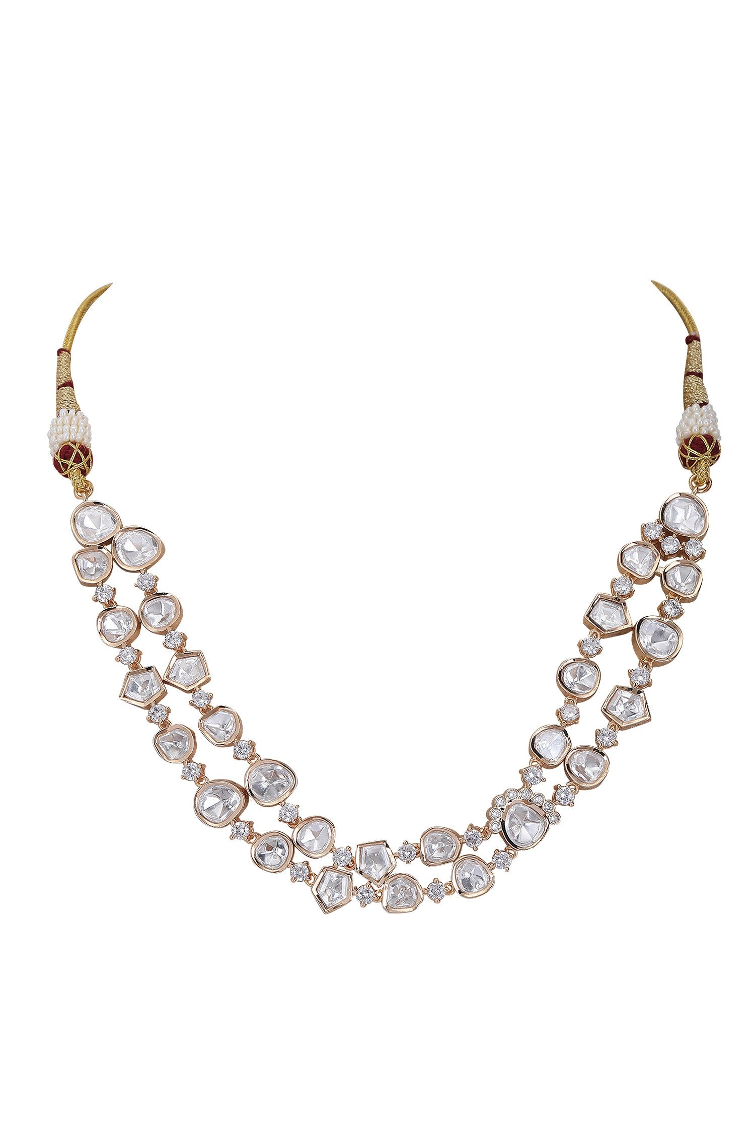 Embellished Layered Necklace Set 