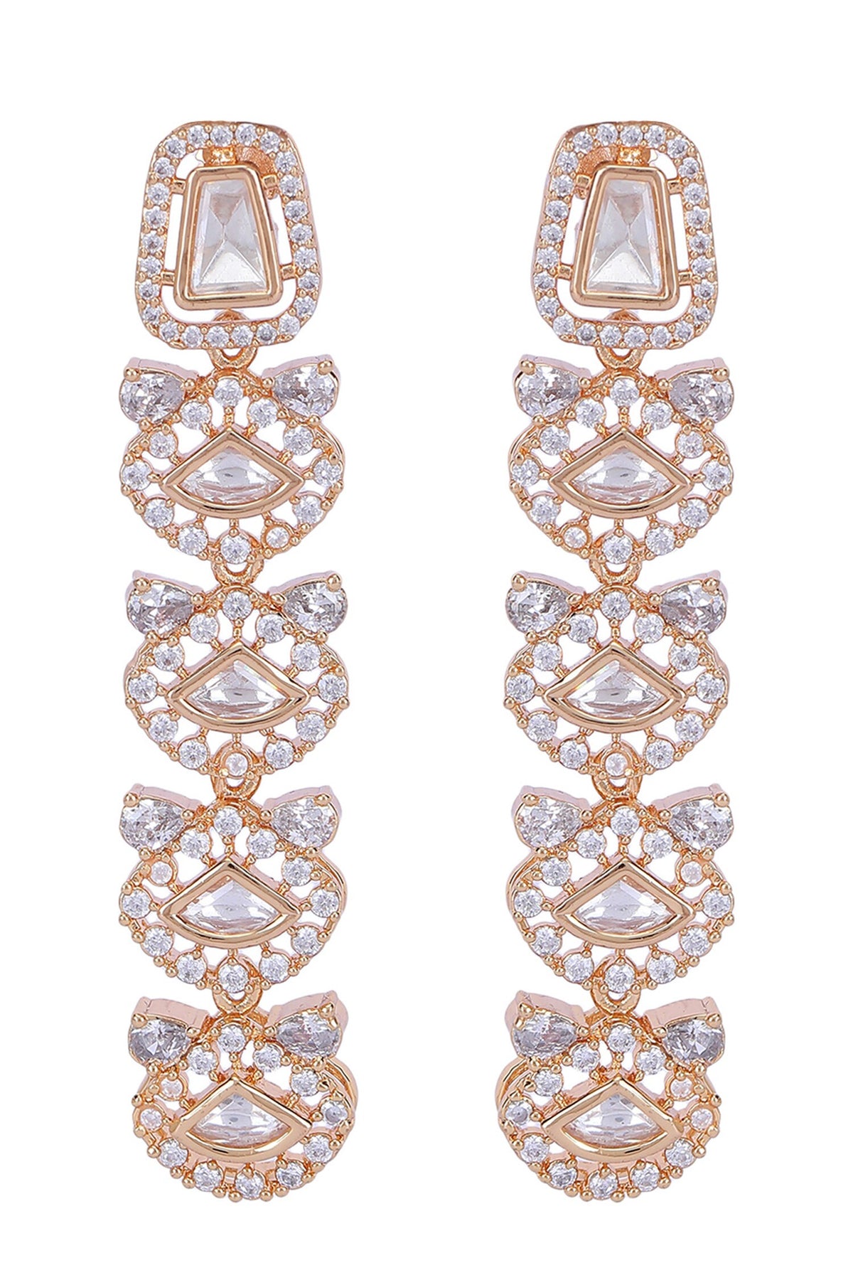 Kundan Embellished Necklace Set 