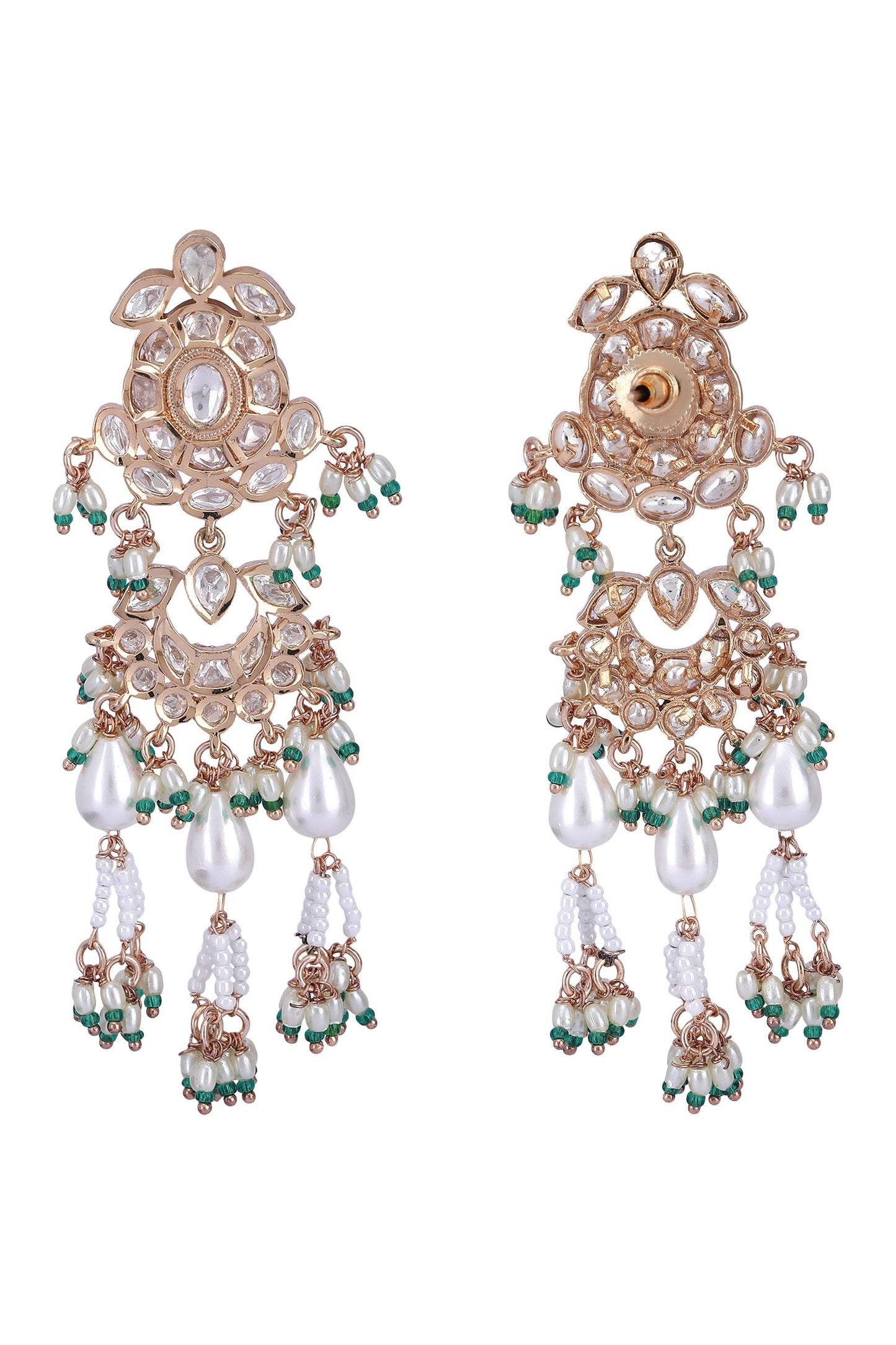 Kundan Work Choker Necklace Set 