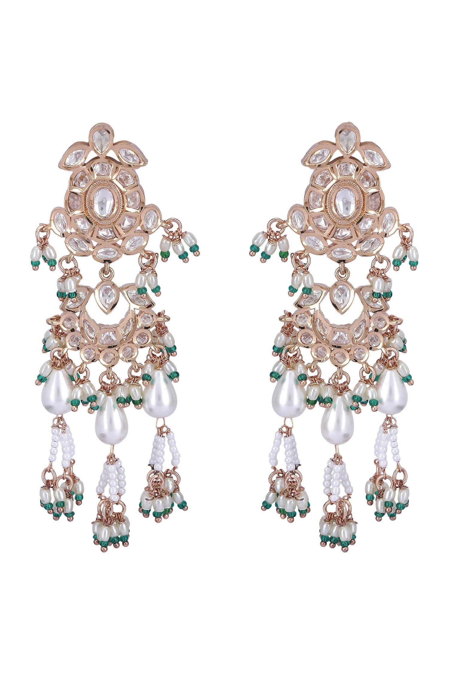 Kundan Work Choker Necklace Set 