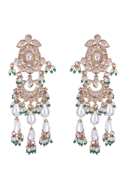Kundan Work Choker Necklace Set 