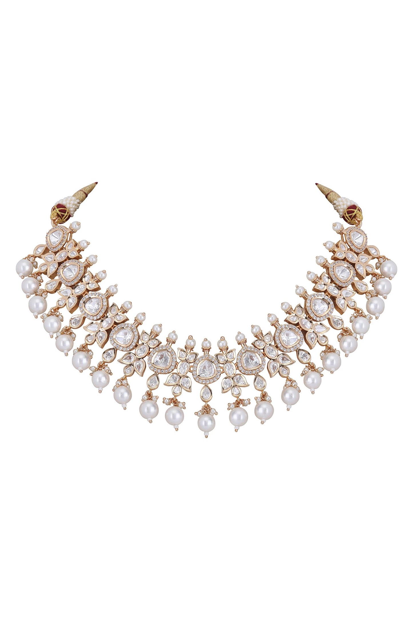 Embellished Choker Necklace Set 