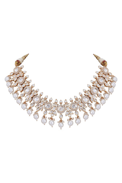 Embellished Choker Necklace Set 