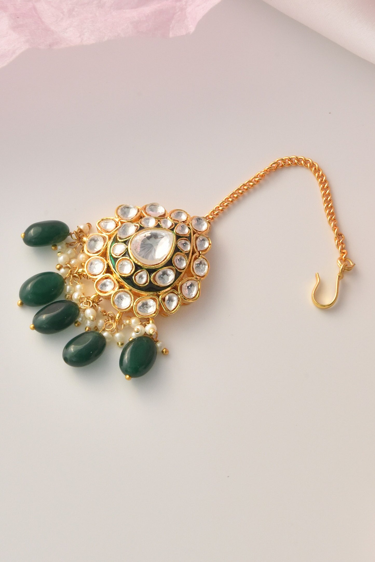 Tear Drop Shaped Maangtikka 