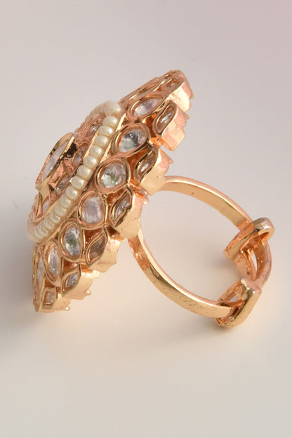 Pearl Embellished Ring 