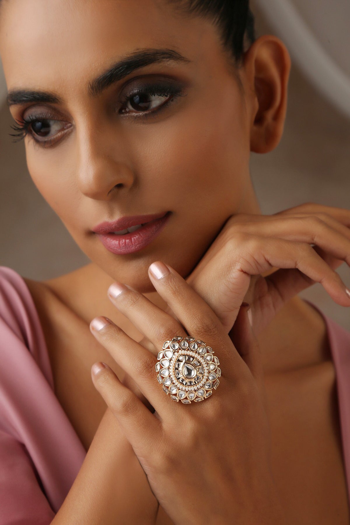 Pearl Embellished Ring 