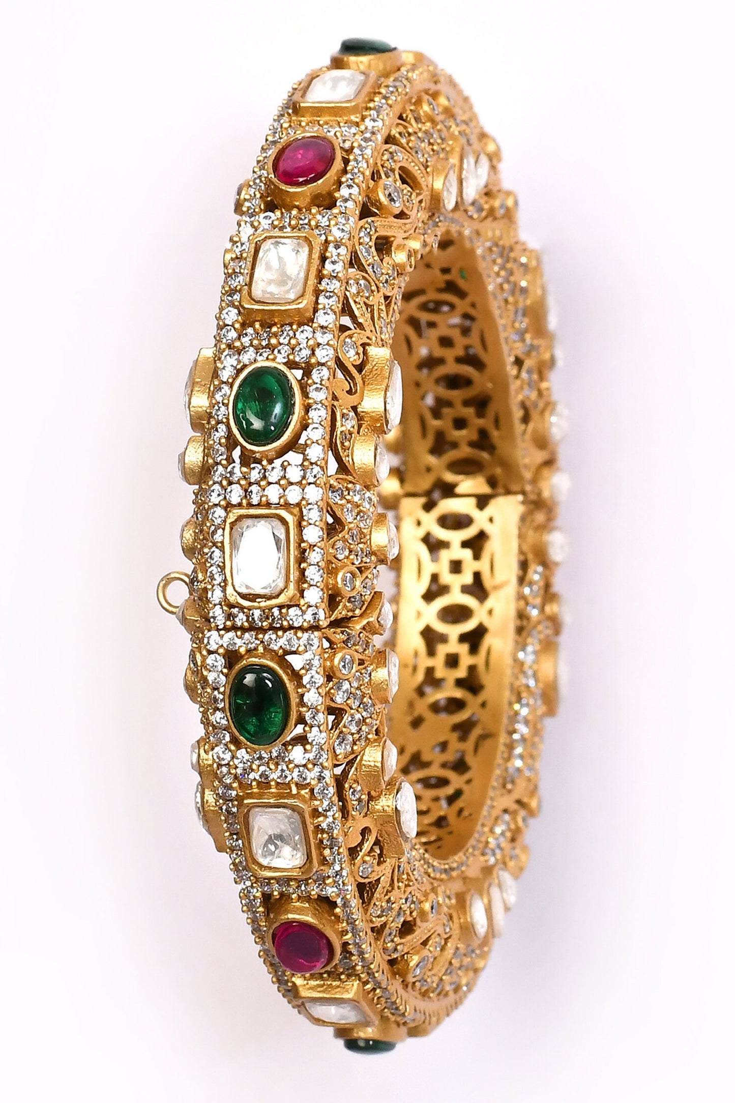 Navratna Stone Studded Bangle 