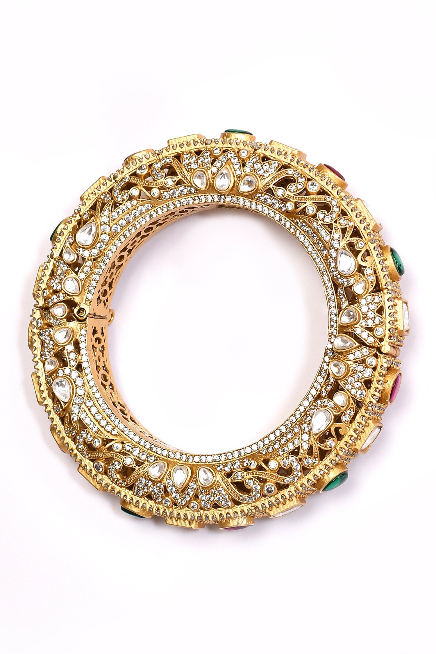 Navratna Stone Studded Bangle 