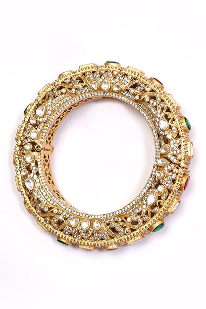 Navratna Stone Studded Bangle 