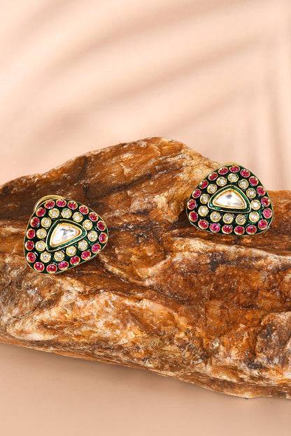 Stone Studded Earrings 