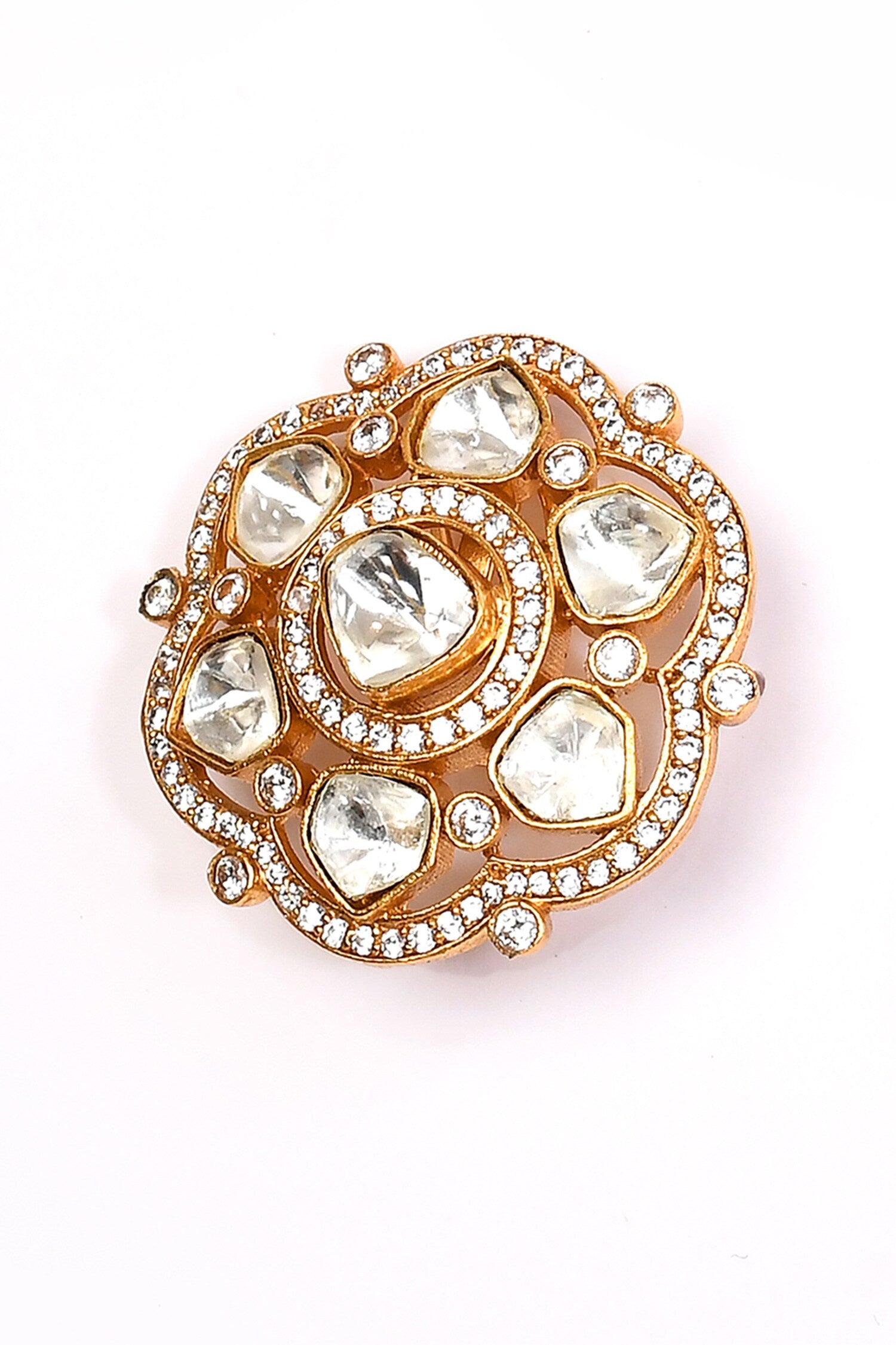 Clear Stone Embellished Studs 
