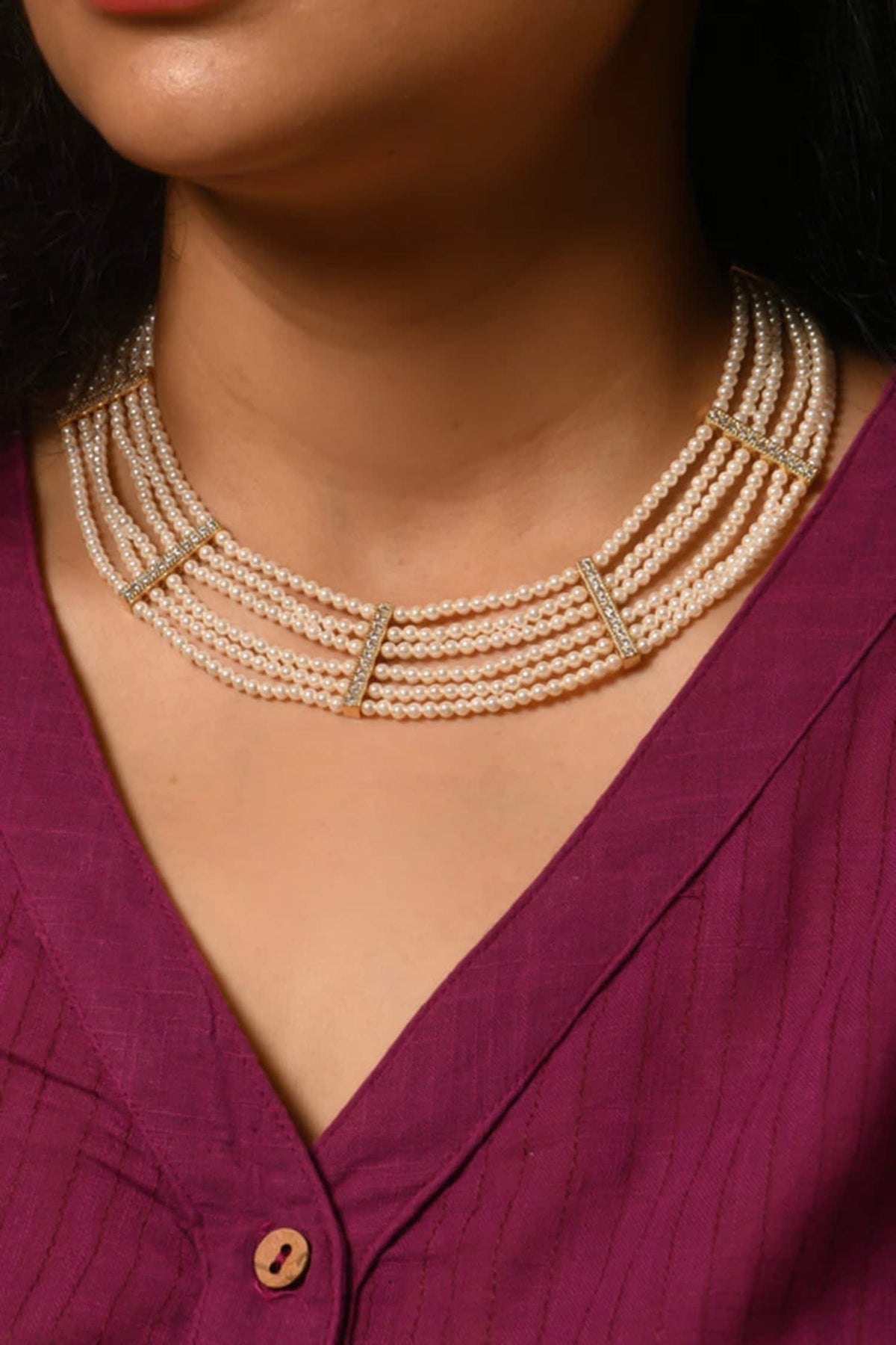 Vaijayanti Embellished Necklace 