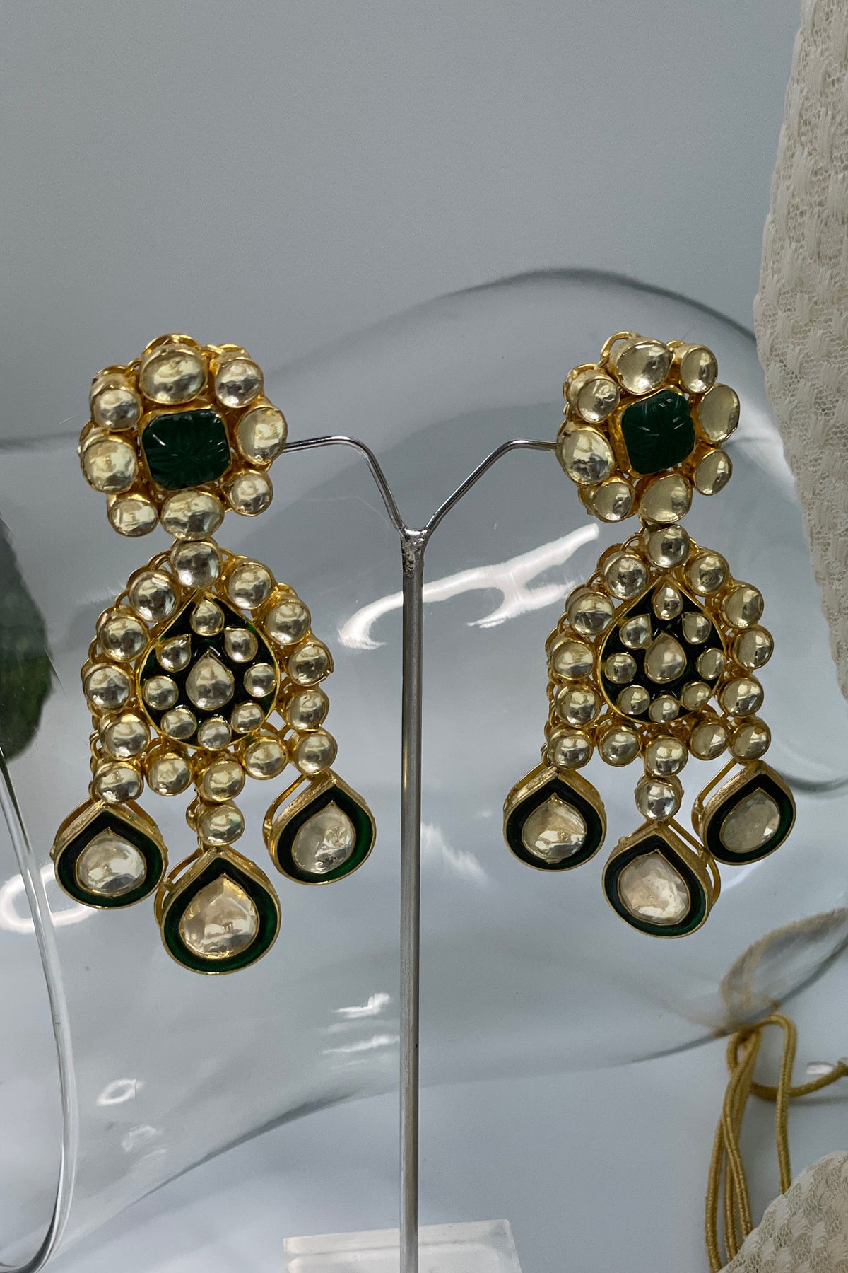 Pacchi Studded Long Necklace Set 