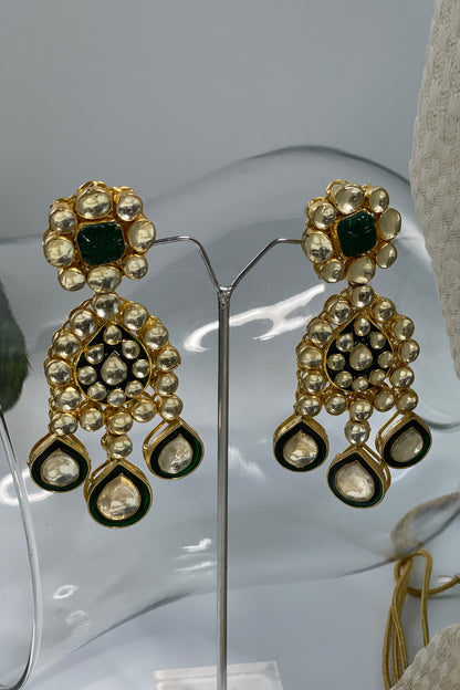 Pacchi Studded Long Necklace Set 