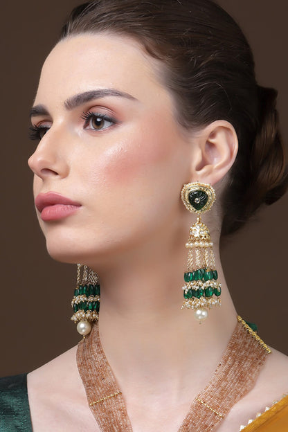 American Diamond Embellished Earrings 