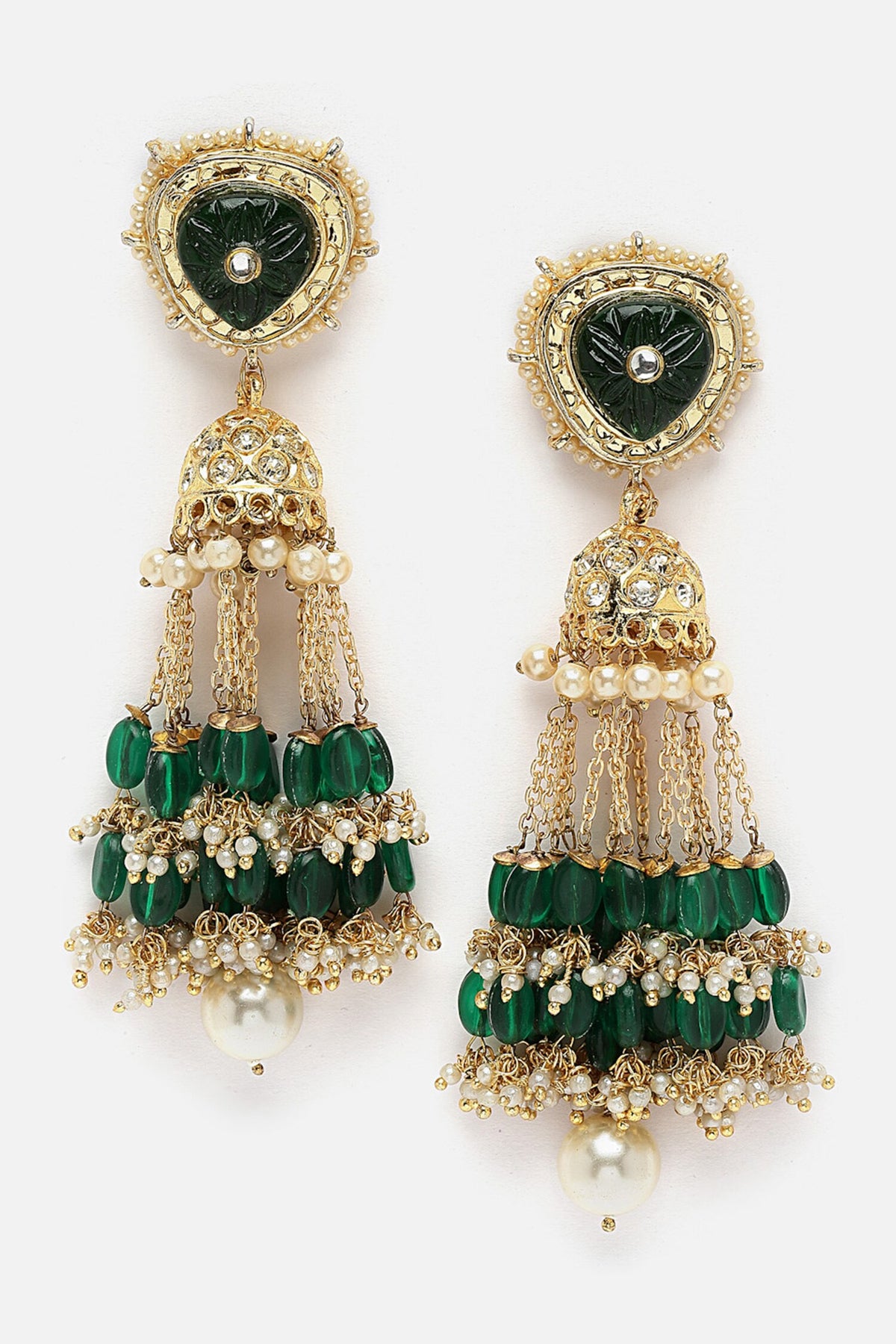 American Diamond Embellished Earrings 